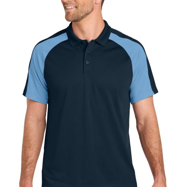 Wearever Performance Pique Colorblock Polo Thumbnail