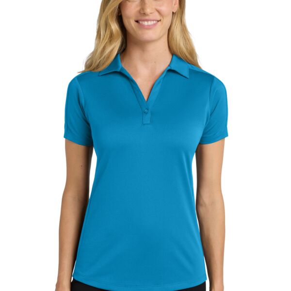 Women's Diamond Jacquard Polo Thumbnail