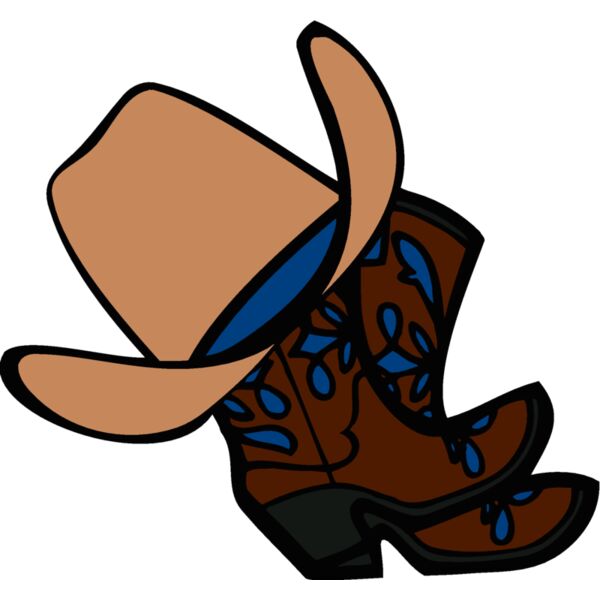 cowboy boots and hat 02 Thumbnail