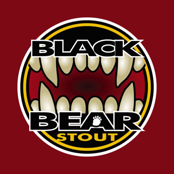 Black Bear Stout Square Label Thumbnail
