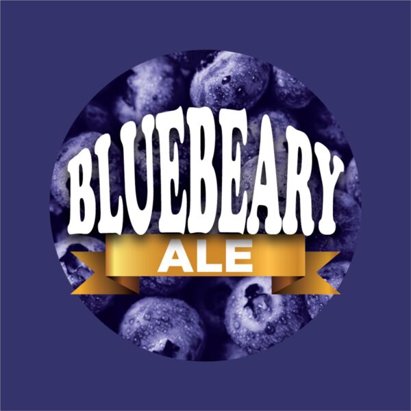 Bluebeary Ale Square Label Thumbnail