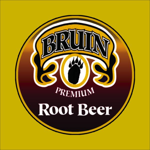 Bruin Root Beer square label Thumbnail