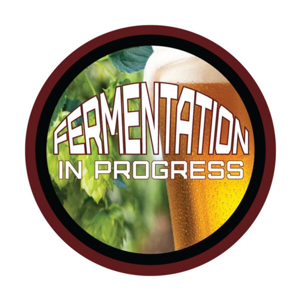 Fermentation in Progress circle label Thumbnail