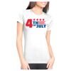 Junior Fit Cotton Boyfriend T-Shirt Thumbnail