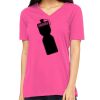 Missy's Relaxed Jersey Short-Sleeve V-Neck T-Shirt Thumbnail