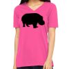 Missy's Relaxed Jersey Short-Sleeve V-Neck T-Shirt Thumbnail
