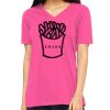 Missy's Relaxed Jersey Short-Sleeve V-Neck T-Shirt Thumbnail