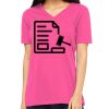 Missy's Relaxed Jersey Short-Sleeve V-Neck T-Shirt Thumbnail