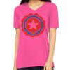 Missy's Relaxed Jersey Short-Sleeve V-Neck T-Shirt Thumbnail