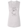 Ladies' Bella Flowy Scoop Muscle Tank Thumbnail