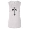 Ladies' Bella Flowy Scoop Muscle Tank Thumbnail
