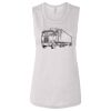 Ladies' Bella Flowy Scoop Muscle Tank Thumbnail