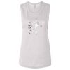 Ladies' Bella Flowy Scoop Muscle Tank Thumbnail