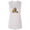 Ladies' Bella Flowy Scoop Muscle Tank Thumbnail