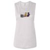 Ladies' Bella Flowy Scoop Muscle Tank Thumbnail