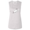 Ladies' Bella Flowy Scoop Muscle Tank Thumbnail