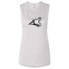 Ladies' Bella Flowy Scoop Muscle Tank Thumbnail