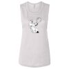 Ladies' Bella Flowy Scoop Muscle Tank Thumbnail