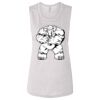 Ladies' Bella Flowy Scoop Muscle Tank Thumbnail