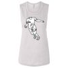 Ladies' Bella Flowy Scoop Muscle Tank Thumbnail