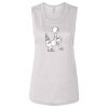 Ladies' Bella Flowy Scoop Muscle Tank Thumbnail