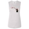 Ladies' Bella Flowy Scoop Muscle Tank Thumbnail