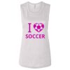 Ladies' Bella Flowy Scoop Muscle Tank Thumbnail