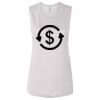 Ladies' Bella Flowy Scoop Muscle Tank Thumbnail