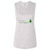 Ladies' Bella Flowy Scoop Muscle Tank Thumbnail