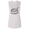 Ladies' Bella Flowy Scoop Muscle Tank Thumbnail