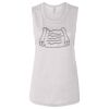 Ladies' Bella Flowy Scoop Muscle Tank Thumbnail