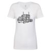 Next Level The Ideal V T-Shirt Thumbnail